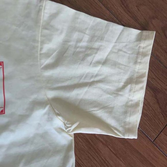 Rhude Fashion Graphic Logo Cream Short Sleeve - Picture 5 of 9